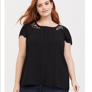 Her Universe Disney Dumbo Embroidered Blouse